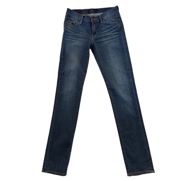 Lucky Brand Brooke Straight Leg Jeans Womens Size 4/27R Medium Wash Denim Casual - Picture 1 of 8